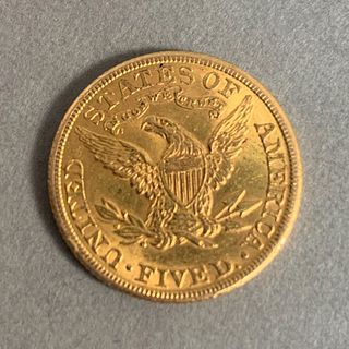 1903 $5.00 Liberty Gold XF.