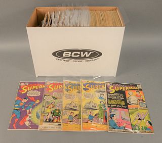 Box of Superman comics #139 - 199.