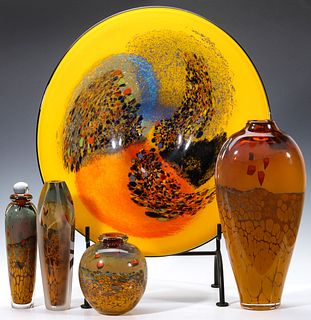 STEVEN MAIN AND OTHER CONTEMPORARY ART GLASS