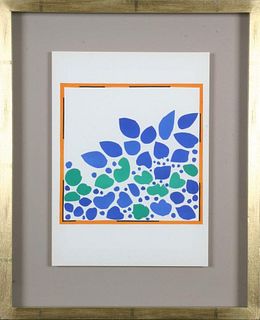 Henri Matisse. Colour Lithographs after the Cut-Outs, 1958 - Courtesy Dinan & Chighine