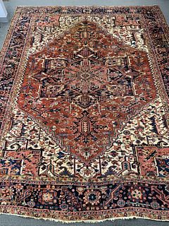 Heriz Carpet, Iran, c. 1930, 12 ft. 5 in. x 9 ft. 10 in.