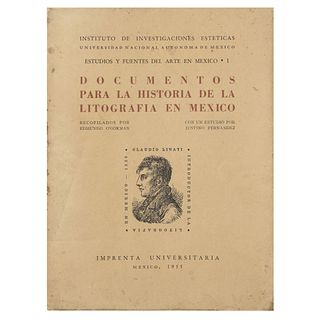 O´Gorman, Edmundo. Documentos para la Historia de la Litografía en México. México: Imprenta Universitaria, 1955.