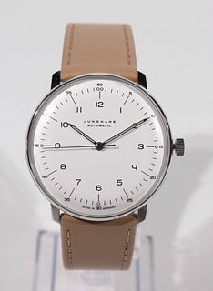 Junghans 'Max Bill' Bauhaus Style Automatic Watch