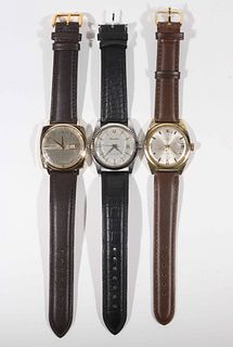 Lot of 3 Vintage Watches Bulova, Seiko, Waltham