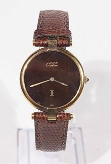 Must de Cartier 925 Solid Sterling Vermeil Watch