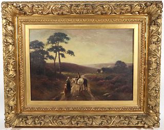 James Walter Gozzard, Oil on Canvas, Landscape