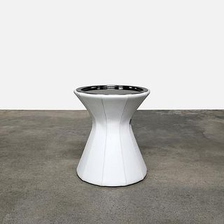 Buddy Leather Side Table