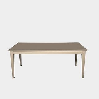 Taupe Lacquer Dining Table