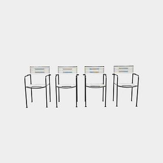 Gemini Outdoor Stacking Armchairs (set of 4)