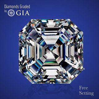 3.01 ct, D/VS2, Square Emerald cut Diamond. Unmounted. Appraised Value: $123,700 