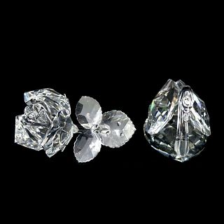 Two (2) Swarovski Crystal Figures