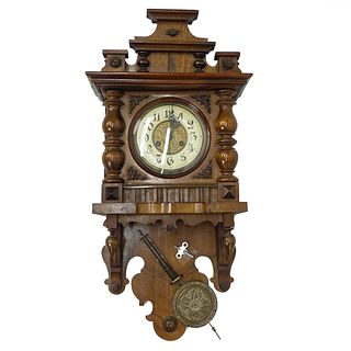 Antique Adler Gongschlag Wall Clock