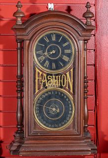 A NEW HAVEN 'FASHION' CALENDAR CLOCK FOR NATIONAL CLOCK