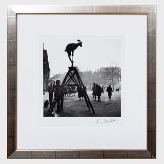 Edouard Boubat (1923-1999): Paris, Place St. Sulpice