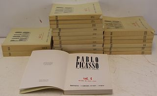 19 VOLUMES OF ZERVOS' PICASSO CATALOGUE RAISONNE.
