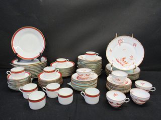 Richard Ginori Red Rooster Porcelain Service & A