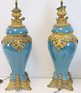 A Fine Pair Of 19th Century K.P.M. Asian Style
