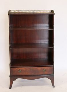 Louis Philippe Style One Drawer Open Front