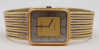 JEWELRY. Baume & Mercier Bi-Color 18kt Gold Watch.