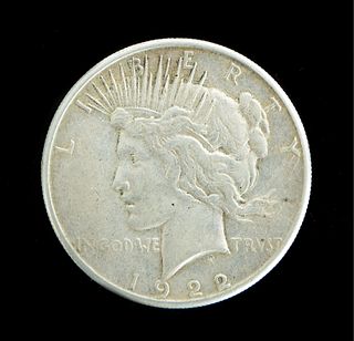 1922 $1 Peace Silver Dollar