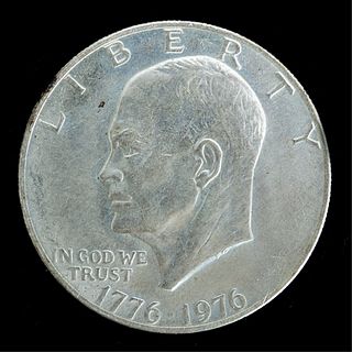 3 Bicentennial Silver Dollars w/1971 Silver $1