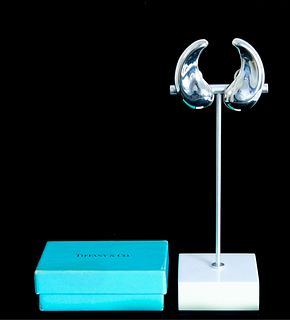 Tiffany & Co Elsa Peretti 925 Comma Earrings