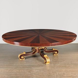 Exceptionally large Regency style dining table