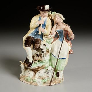 Ralph Wood staffordshire figural group, c. 1760