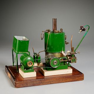 Antique model of a Stuart Steam Generating Plant