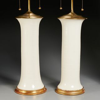 Christopher Spitzmiller, pair "Patricia" lamps