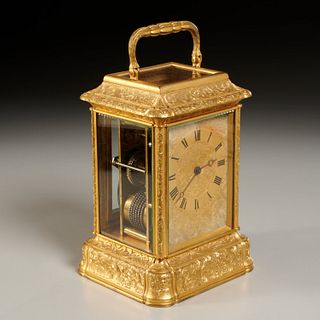 Barraud & Lunds, rare Victorian carriage clock