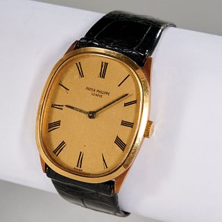 Patek Philippe, men's 18k "Ellipse" wrist watch
