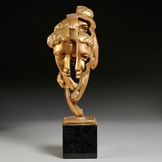 Arman, bronze sculpture, 1988