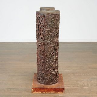 Leslie Thornton, mixed media floor sculpture