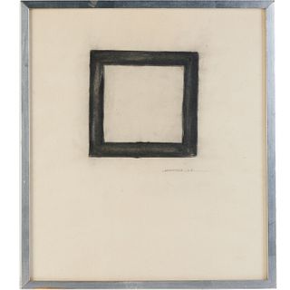 Ralph Humphrey, charcoal on paper, 1964