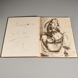 Pablo Picasso, Carnet de dessins, 1948