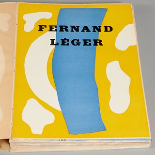 Fernand Leger le nouvel espace, signed lithograph