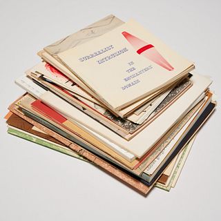 Collection of Surrealist exhibition catalogues