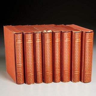 Hemingway, (8) vols, Oeuvres Completes, ltd. ed.