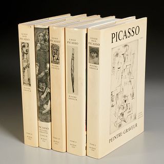 Picasso Peintre-Graveur, 5 vols
