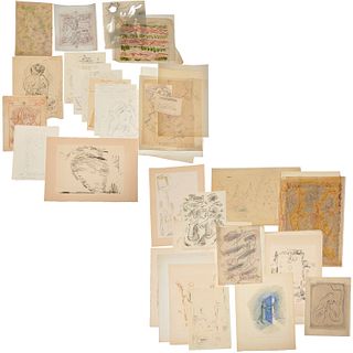Andre Masson, archive of sketches and drawings
