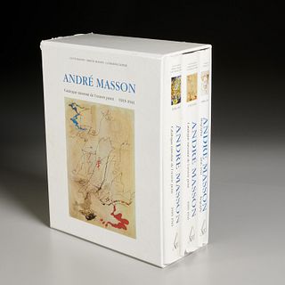 Andre Masson Catalogue Raisonne de l'Oeuvre Peint