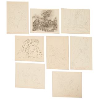 Matisse, artist annotated "Dessins" proofs