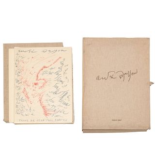 Jean Paul Sartre / Andre Masson, (2) limited eds.