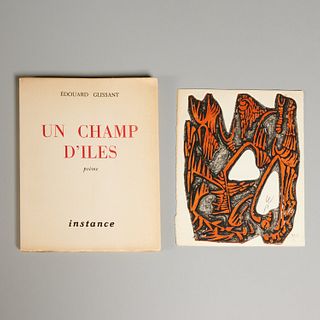 [Paalen] Glissant, Un Champ D'Iles, rare copy