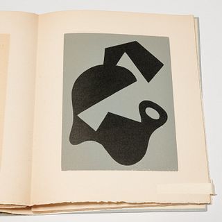 Jean Arp, Dreams and Projects, signed
