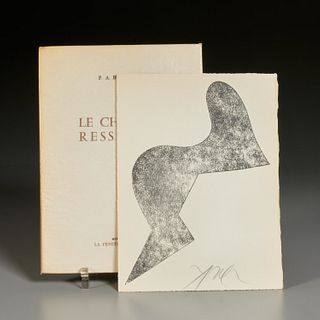 [Jean Arp] Le Chemin Resserre, 1966, signed