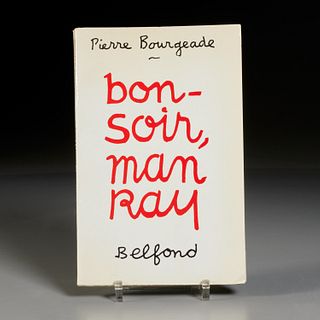 Bon Soir, Man Ray, signed erotic collotype