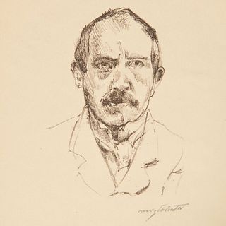Lovis Corinth, lithograph, 1916