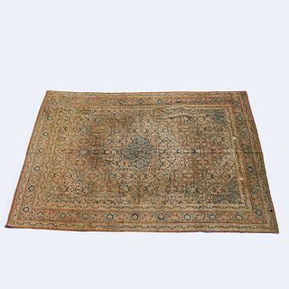 Fine and large antique Tabriz carpet